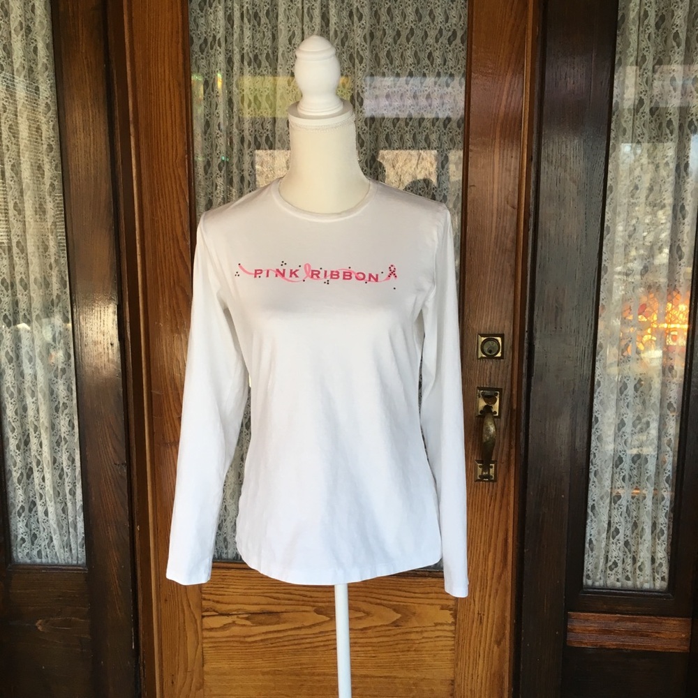 Breast Cancer Awareness Long sleeve T-Shirt Medium